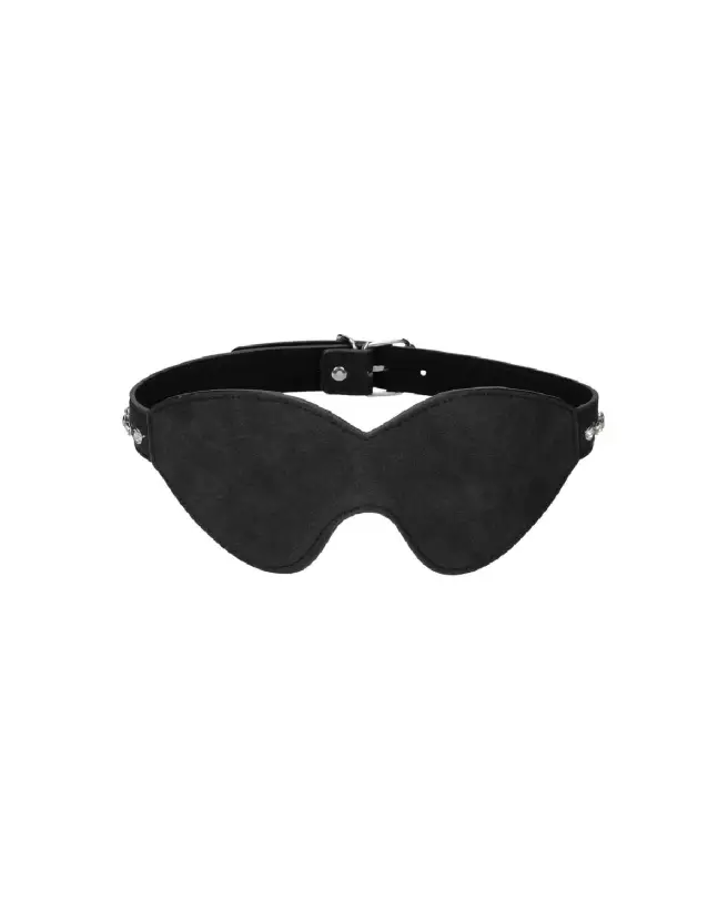 Masque pour les yeux incrusté de diamants Ouch! by Shots pour jeux sensuels et luxe-4