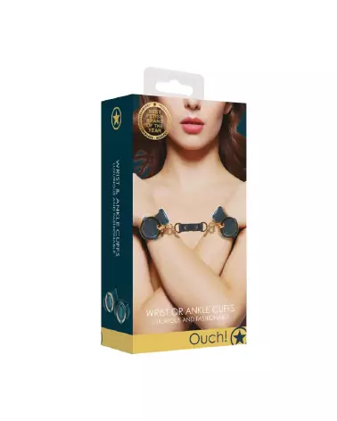 Menottes Ouch! by Shots pour poignets et chevilles, ajustables et sécurisées-2