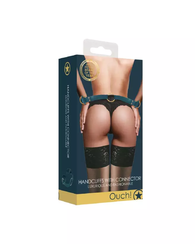 Menottes Ouch! by Shots avec connecteur pour sécurité et jeux de rôle-2