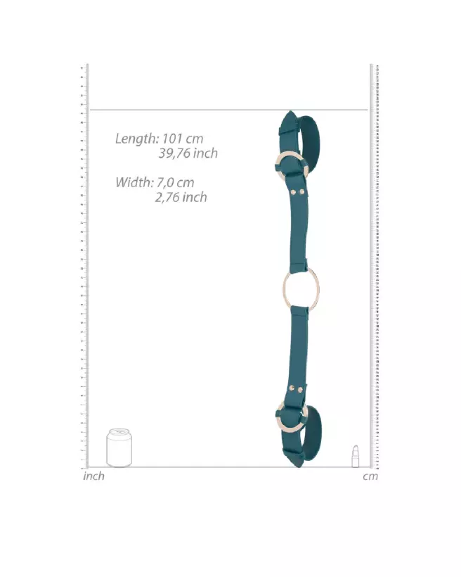 Menottes Ouch! by Shots avec connecteur pour sécurité et jeux de rôle-6