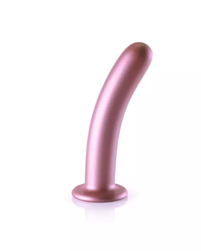 Image du Dildo Silicone G-Spot Rose Gold de Ouch! by Shots, 17 cm-1