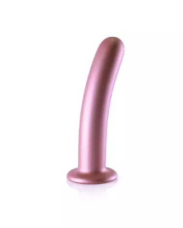 Image du Dildo Silicone G-Spot Rose Gold de Ouch! by Shots, 17 cm-3