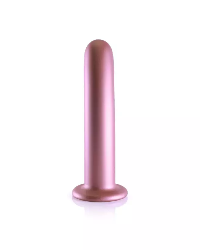 Image du Dildo Silicone G-Spot Rose Gold de Ouch! by Shots, 17 cm-4