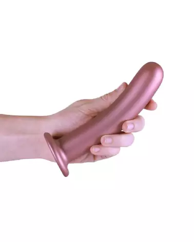 Image du Dildo Silicone G-Spot Rose Gold de Ouch! by Shots, 17 cm-7