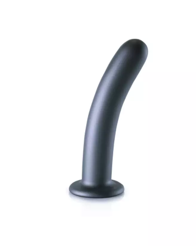 Dildo G-Spot en silicone gunmetal Ouch! by Shots pour stimulation point G-1