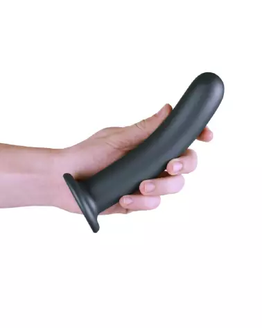 Dildo G-Spot en silicone gunmetal Ouch! by Shots pour stimulation point G-7