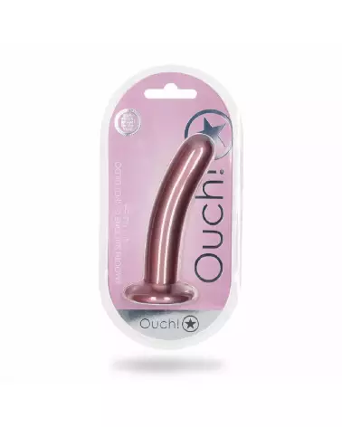 Dildo G-Spot Silicone Rose Gold Ouch! by Shots pour stimulation point G-2