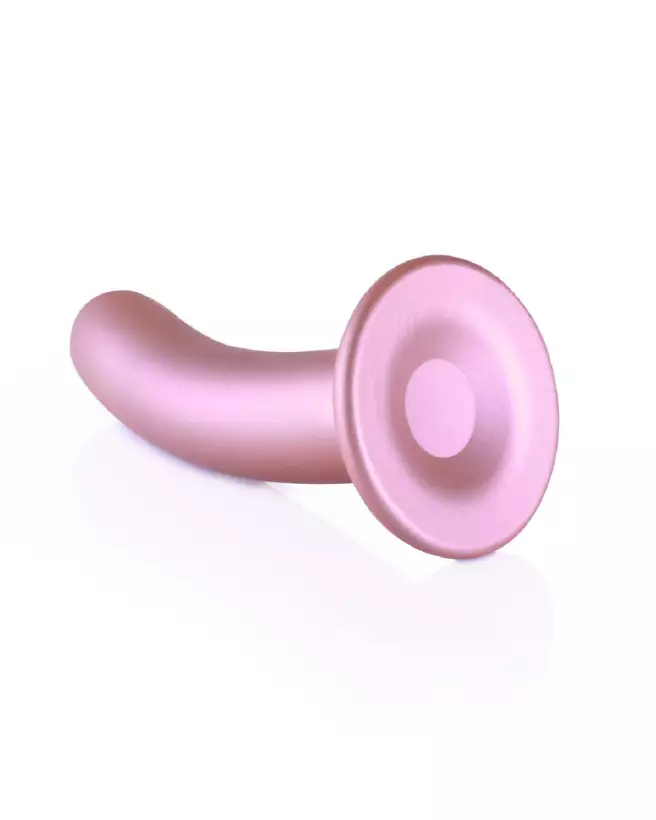 Dildo G-Spot Silicone Rose Gold Ouch! by Shots pour stimulation point G-5
