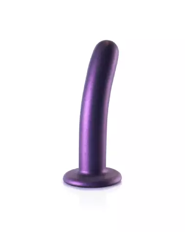 Image du Dildo G-Spot en Silicone Pourpre Métallique de Ouch! by Shots - 14.5 cm-3