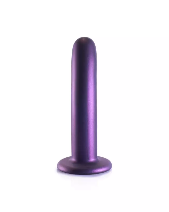 Image du Dildo G-Spot en Silicone Pourpre Métallique de Ouch! by Shots - 14.5 cm-4