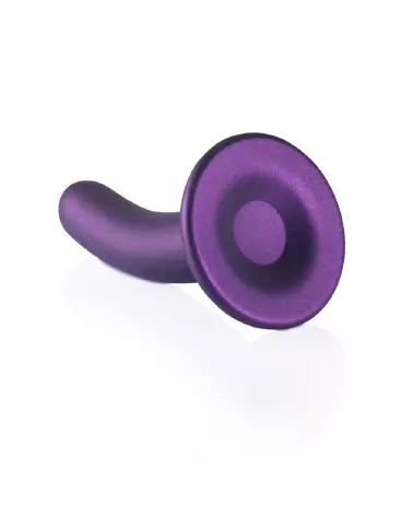Image du Dildo G-Spot en Silicone Pourpre Métallique de Ouch! by Shots - 14.5 cm-5