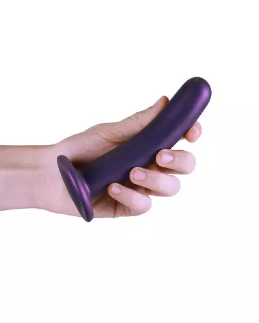 Image du Dildo G-Spot en Silicone Pourpre Métallique de Ouch! by Shots - 14.5 cm-7