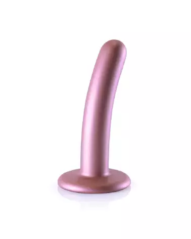 Dildo G-Spot Rose Gold en Silicone de Ouch! Shots pour Stimulation Intense-3
