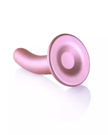 Dildo G-Spot Rose Gold en Silicone de Ouch! Shots pour Stimulation Intense-5