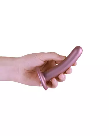 Dildo G-Spot Rose Gold en Silicone de Ouch! Shots pour Stimulation Intense-7