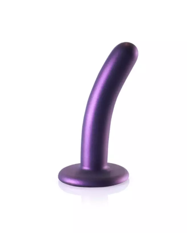 Image du Dildo G-Spot Silicone Metallic Purple de Ouch! by Shots-1
