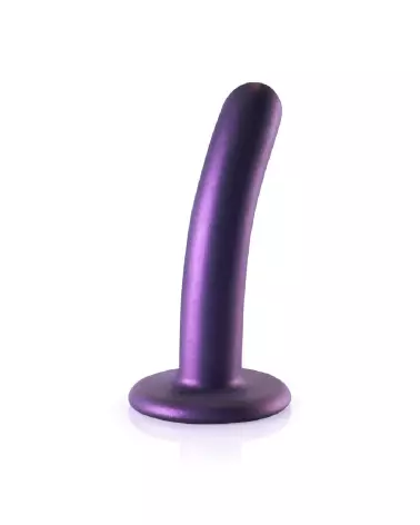 Image du Dildo G-Spot Silicone Metallic Purple de Ouch! by Shots-3