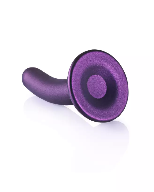 Image du Dildo G-Spot Silicone Metallic Purple de Ouch! by Shots-5