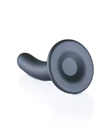 Silicone G-Spot Dildo 12 cm Gunmetal by Ouch! Shots for Intense Pleasure-5