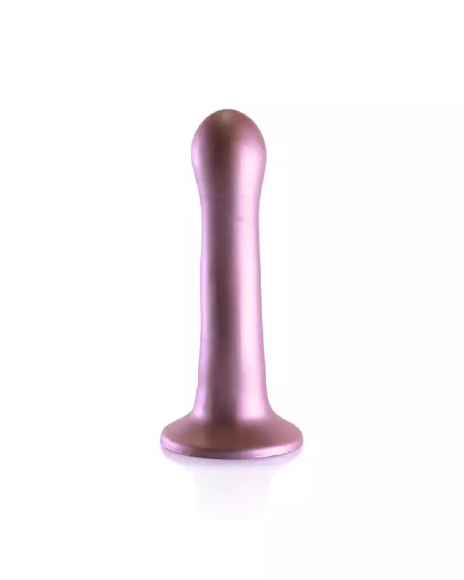 Dildo G-Spot en silicone Rose Gold de Ouch! by Shots-3