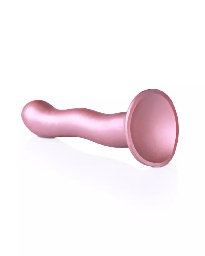 Dildo G-Spot en silicone Rose Gold de Ouch! by Shots-4