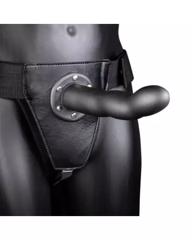 Gode ceinture creux courbé gunmetal 20 cm Ouch! by Shots-1