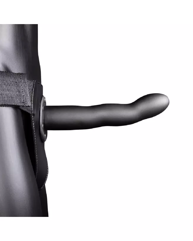 Gode ceinture creux courbé gunmetal 20 cm Ouch! by Shots-4