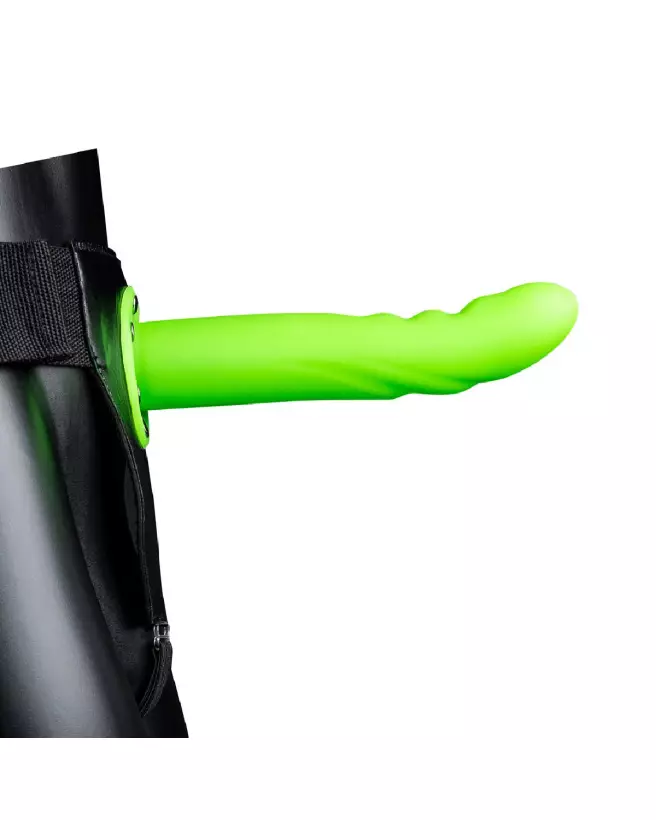 Gode ceinture courbé phosphorescent vert néon Ouch! by Shots-4
