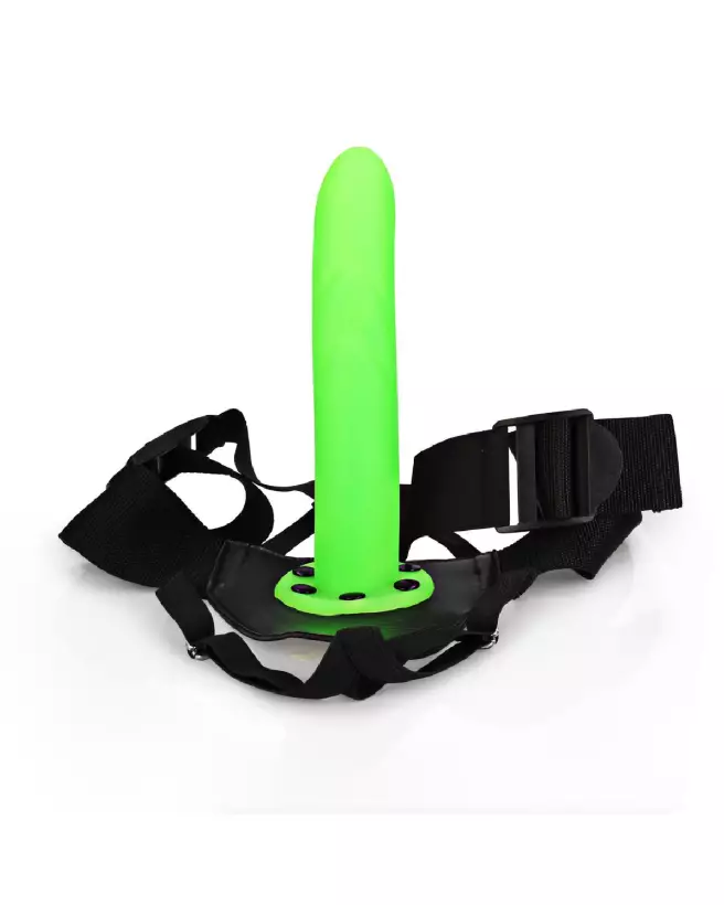 Gode ceinture courbé phosphorescent vert néon Ouch! by Shots-6