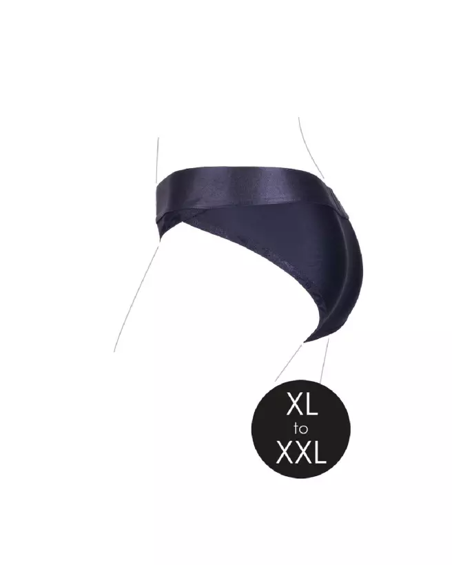 Image du Vibrating Strap-on Hipster XL/XXL Noir de Ouch! by Shots, gode ceinture ajustable-7