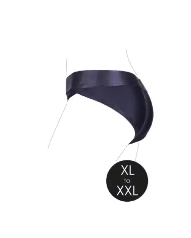 Image du Vibrating Strap-on Hipster XL/XXL Noir de Ouch! by Shots, gode ceinture ajustable-7