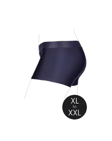 Vibrating Strap-on Boxer XL/XXL Black d'Ouch sur fond neutre-7