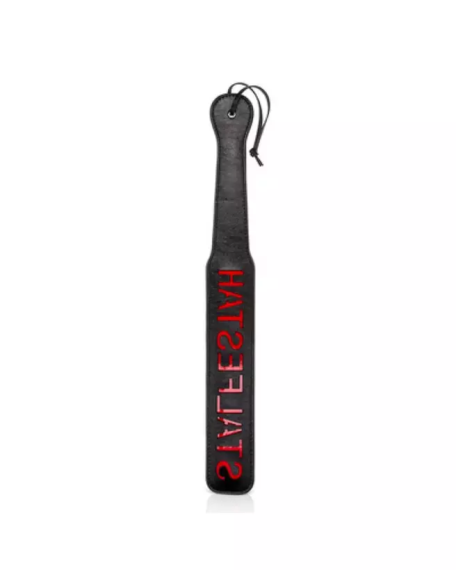 Paddle HATSEFLATS en cuir de Ouch! by Shots pour jeux de domination-1