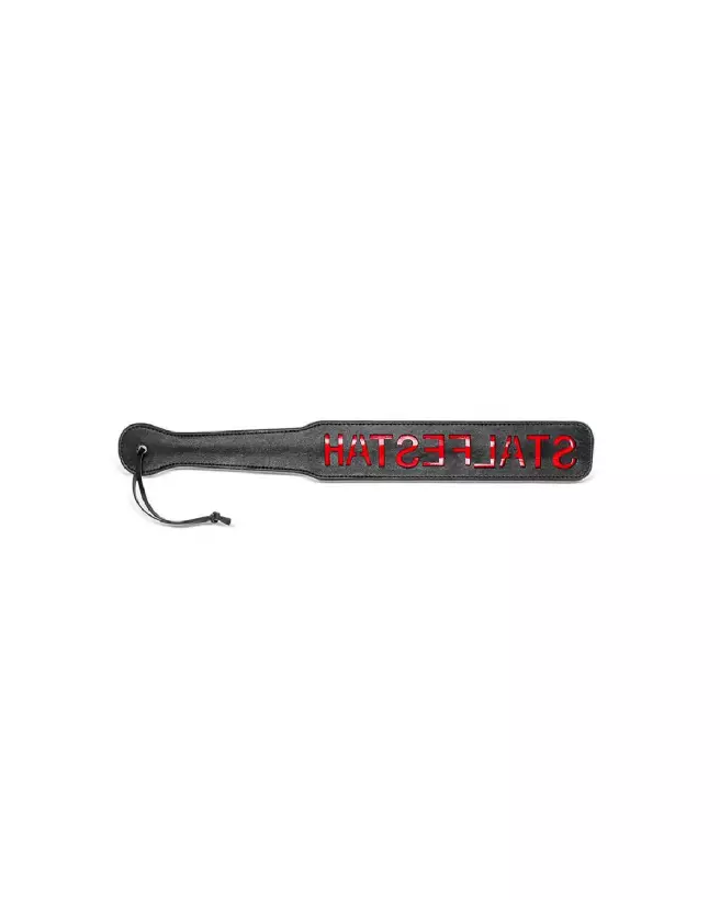 Paddle HATSEFLATS en cuir de Ouch! by Shots pour jeux de domination-3