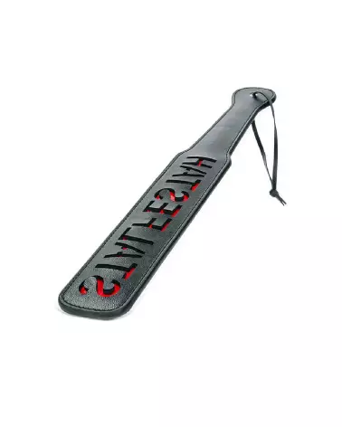 Paddle HATSEFLATS en cuir de Ouch! by Shots pour jeux de domination-5