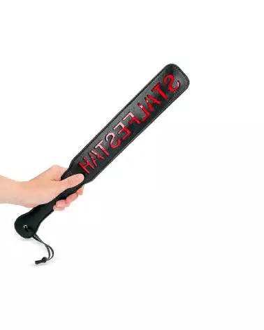 Paddle HATSEFLATS en cuir de Ouch! by Shots pour jeux de domination-6