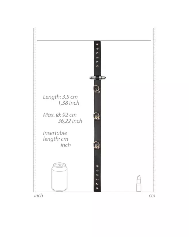 Image de la Ceinture Réglable Ouch! by Shots pour fixations sécurisées et confortables-7