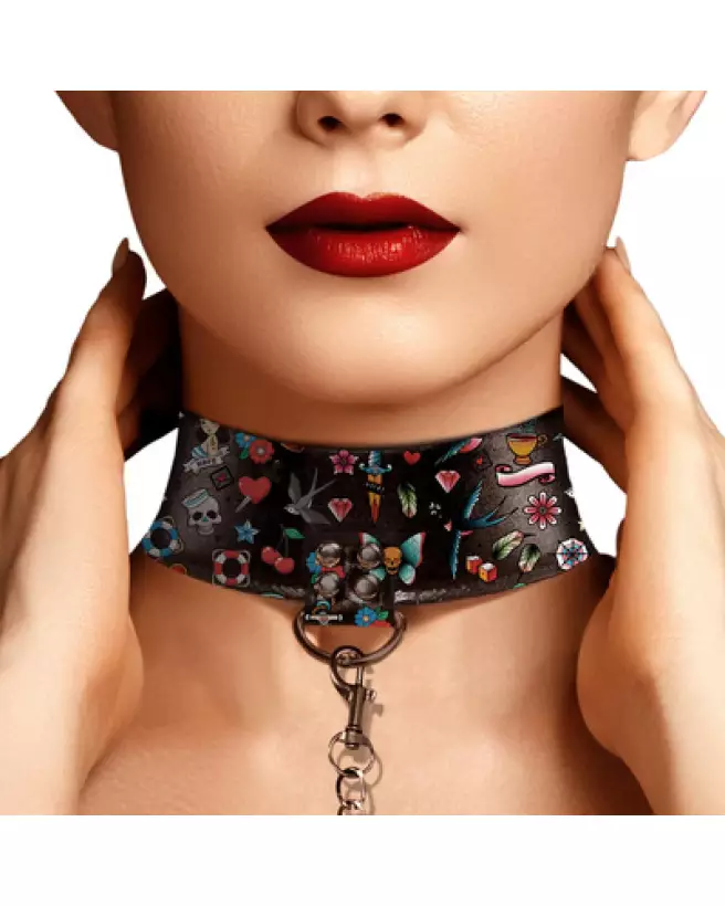 Collier et laisse Ouch! by Shots pour un style et une sécurité optimisés-1
