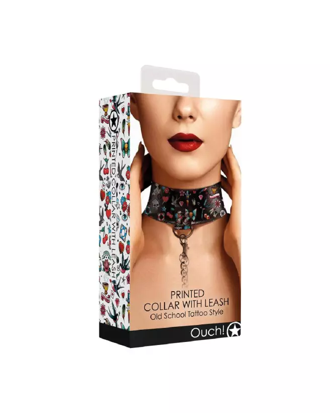 Collier et laisse Ouch! by Shots pour un style et une sécurité optimisés-2