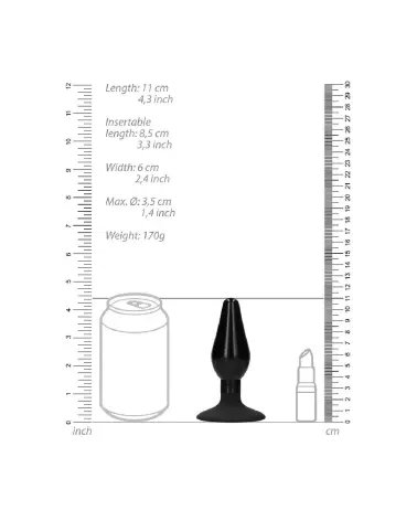 Set de Plugs Anaux Interchangeables Ouch! by Shots Taille Large Forme Arrondie-7