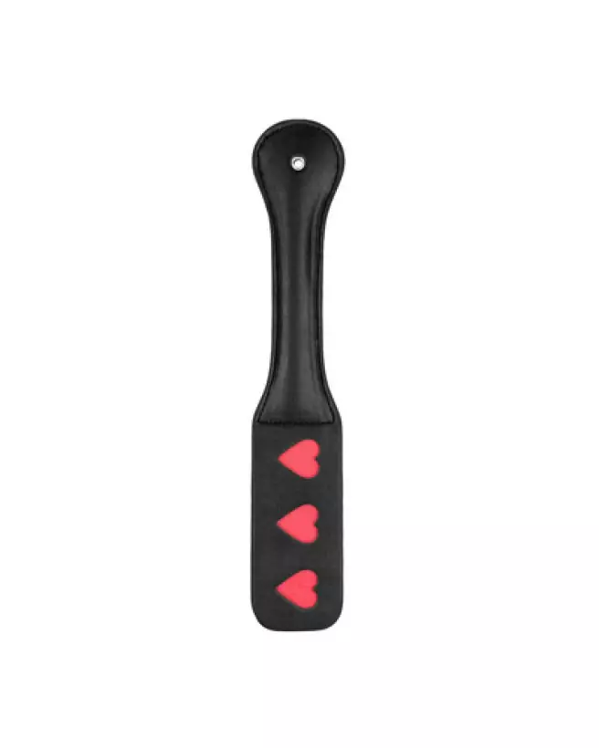 Paddle HEARTS BDSM en cuir de Ouch! by Shots-1