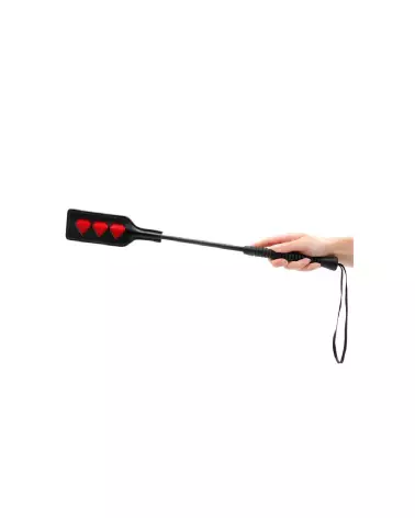 Crop HEART Ouch! by Shots - Martinet en forme de coeur pour jeux BDSM-5