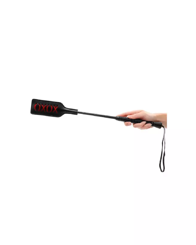 Crop XOXO de Ouch! by Shots, fouet BDSM pour jeux de domination et soumission-5