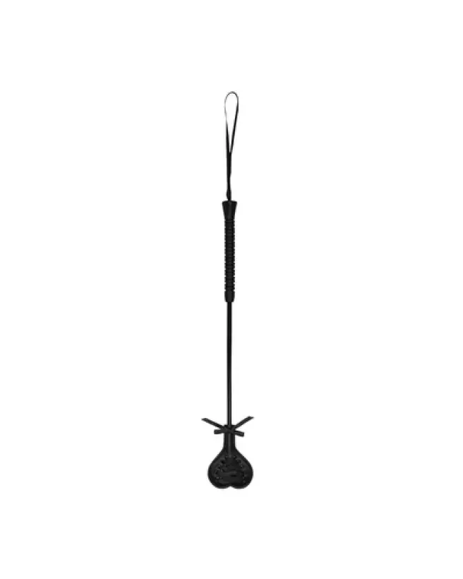 Martinet en forme de coeur avec dentelle noire Ouch! by Shots-1