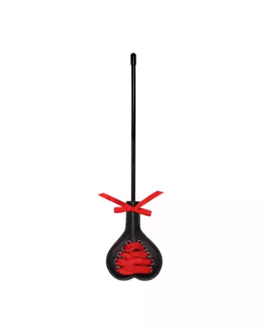 Heart Shaped Crop with Red Lace by Ouch! for BDSM and Seduction-1