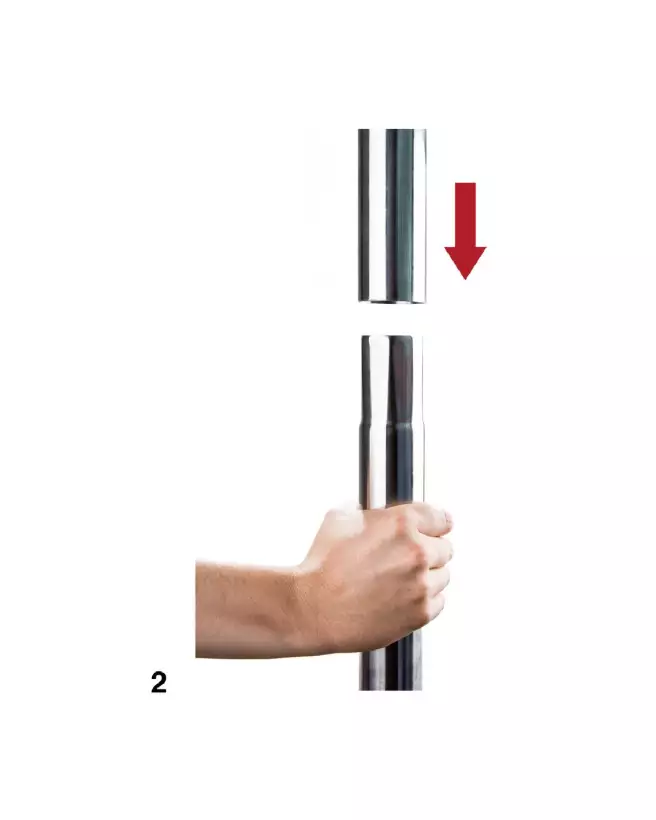 Pole dance Ouch! by Shots robuste et ajustable pour intérieur-3