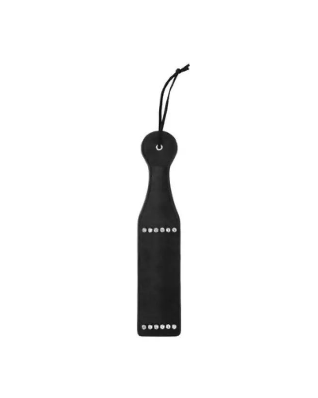 Diamond Studded Paddle de Ouch! by Shots, accessoire BDSM élégant et luxueux-1