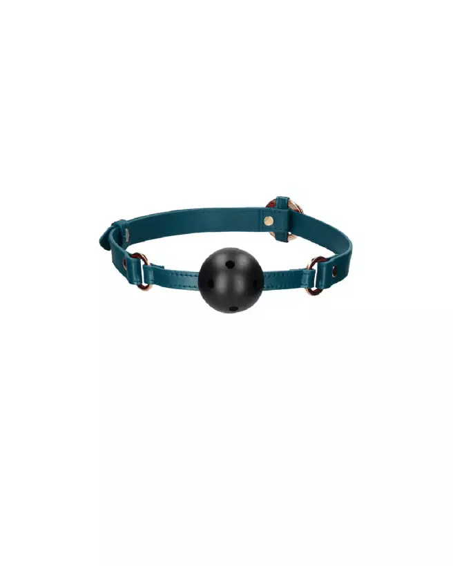 Photo du Baillon Breathable Ball Gag de Ouch! by Shots en silicone, parfait pour BDSM-4