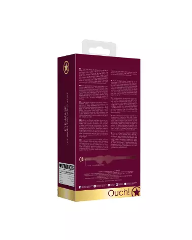 Masque de Luxe Ouch! by Shots pour Jeux Érotiques et Sensuels-3