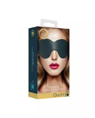 Masque de luxe pour les yeux Ouch! by Shots, élégant et confortable pour jeux érotiques-2